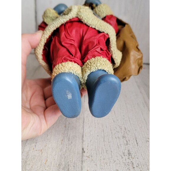 Possible dream vintage santa claus‎ Clothique xmas toy sack figure - Picture 8 of 8